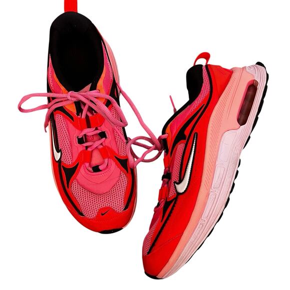 Nike Air Max Bliss Shoes Women's 9.5 Laser Pink/White/Solar Red Run DH5128 600 - Picture 4 of 11